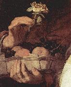 Jose de Ribera Mystische Hochzeit der Hl. Karharina von Alexandrien, Detail oil on canvas
